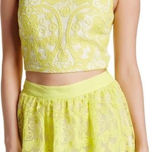 Reece Lace Cropped Shell